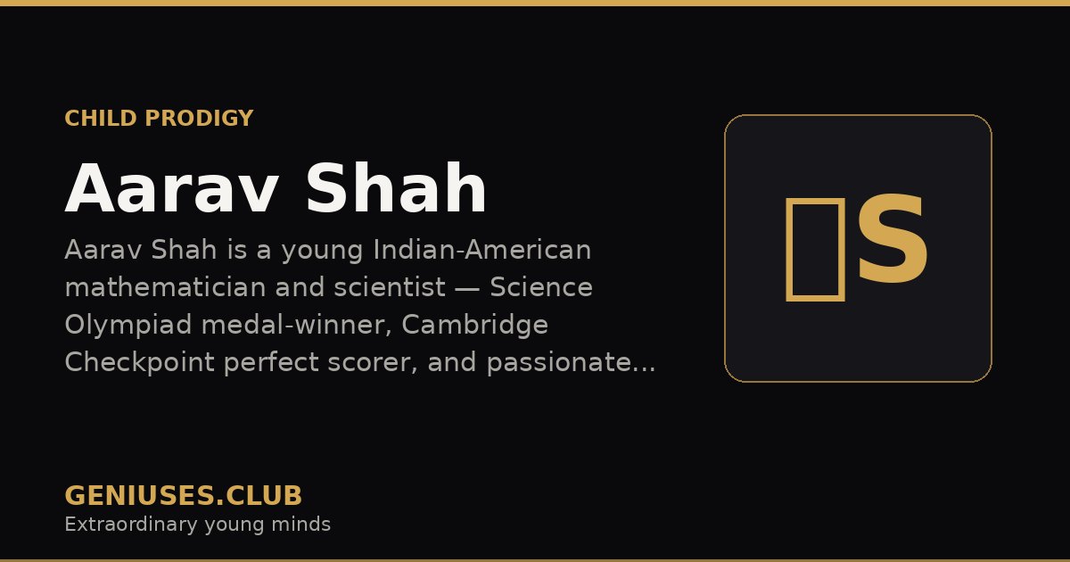 Aarav Shah