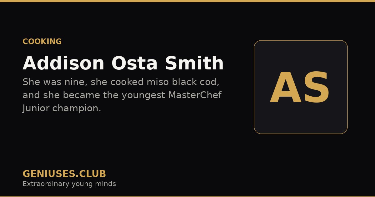 Addison Osta Smith