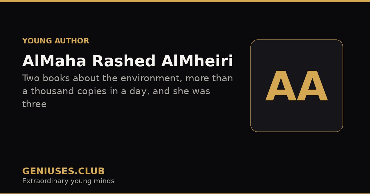 AlMaha Rashed AlMheiri