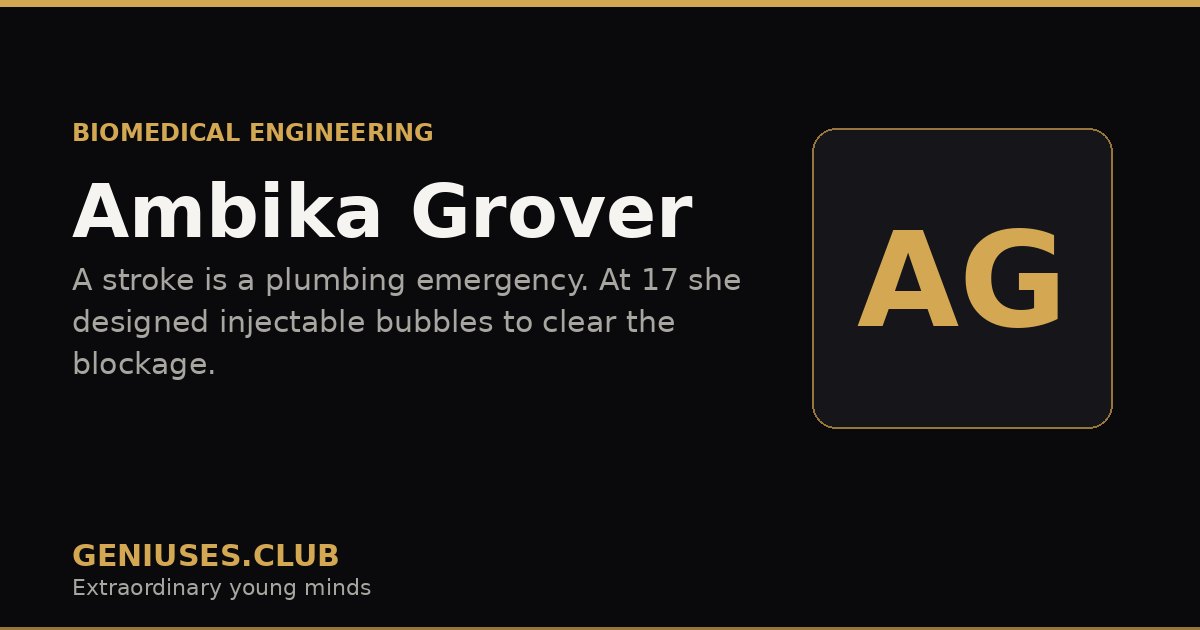 Ambika Grover