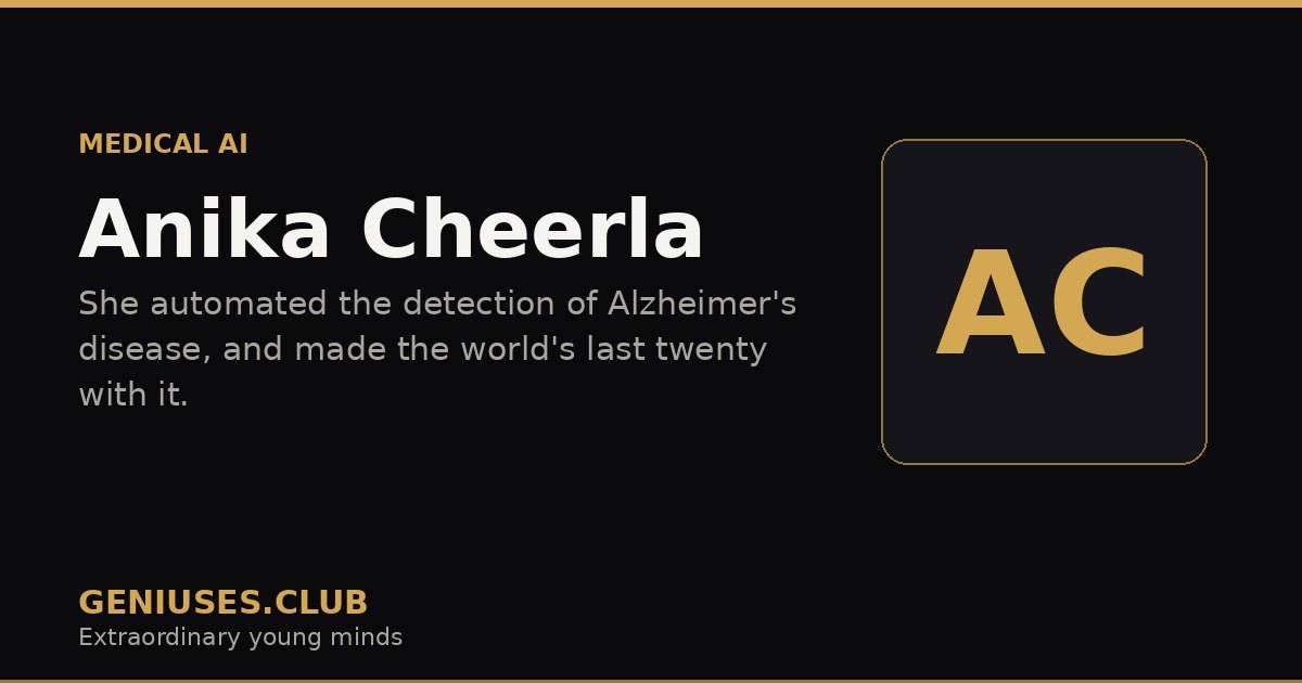 Anika Cheerla