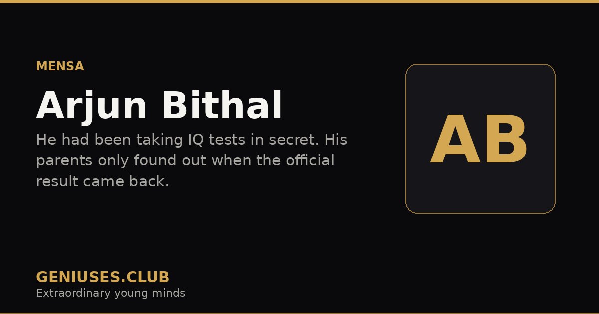 Arjun Bithal