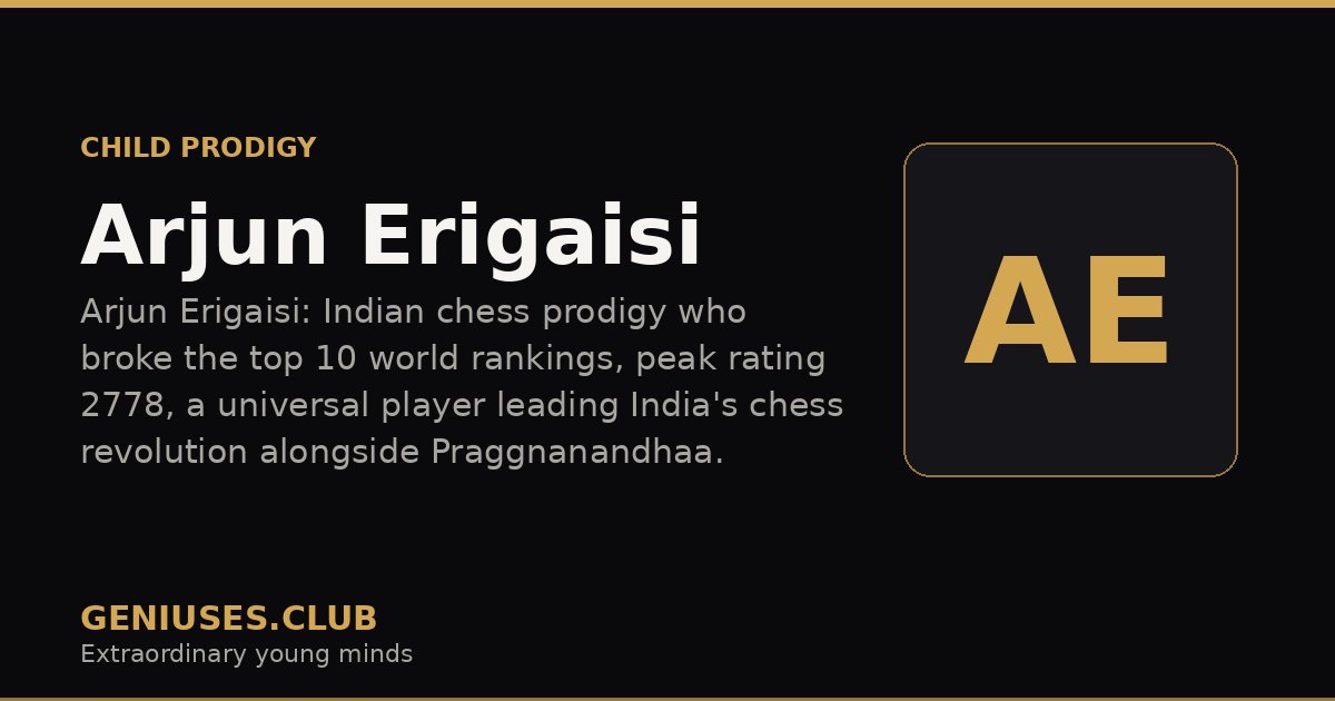 Arjun Erigaisi