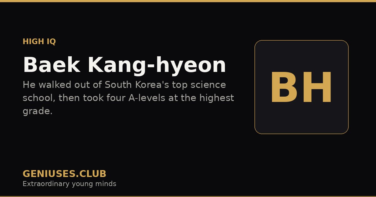 Baek Kang-hyeon
