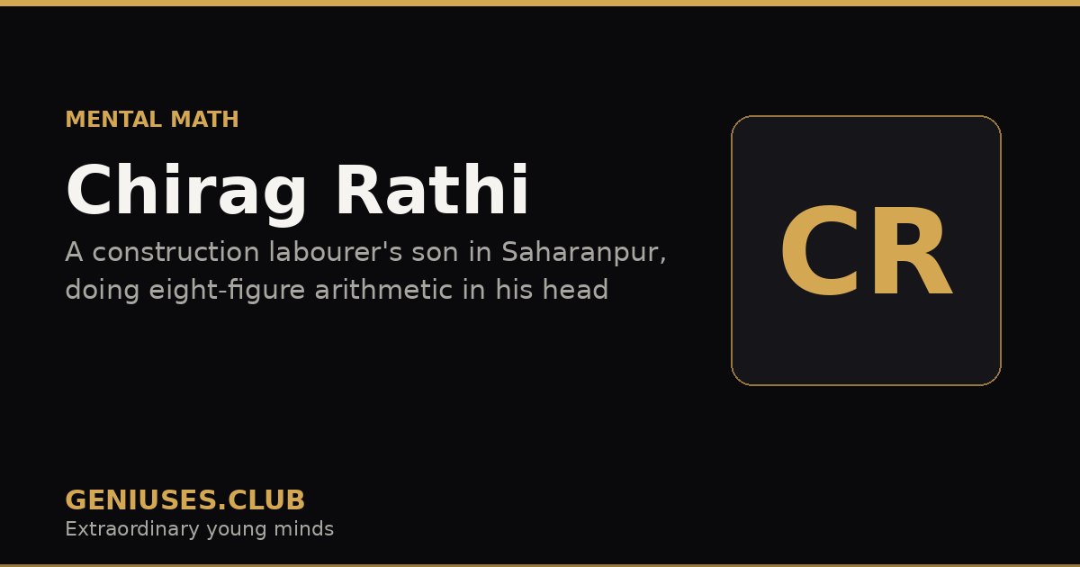 Chirag Rathi