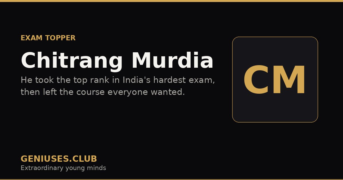 Chitrang Murdia