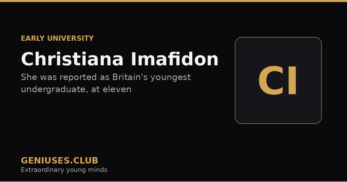 Christiana Imafidon
