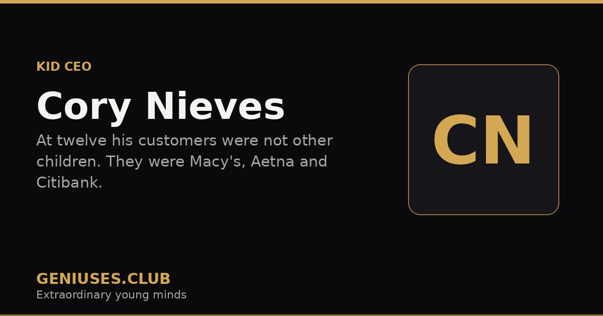 Cory Nieves