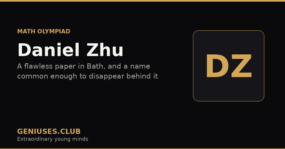 Daniel Zhu