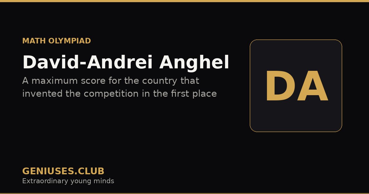 David-Andrei Anghel