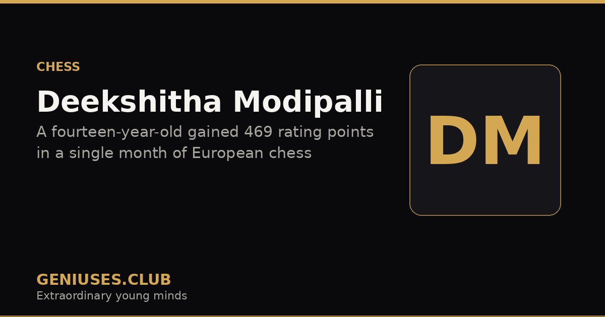Deekshitha Modipalli
