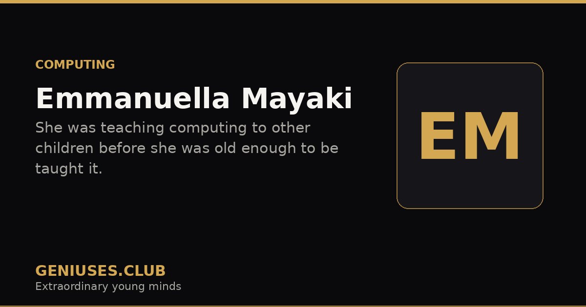 Emmanuella Mayaki