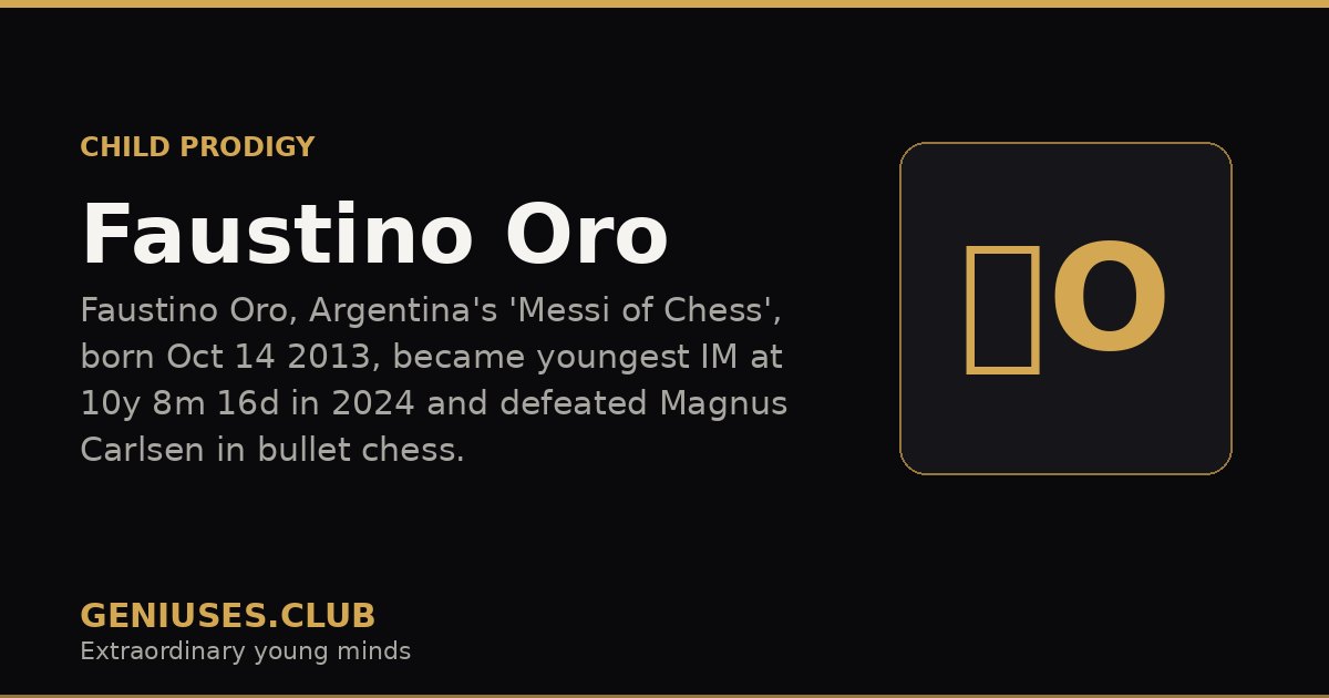 Faustino Oro