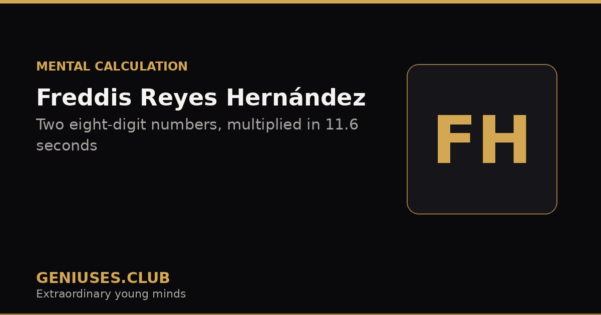 Freddis Reyes Hernández