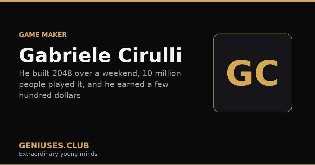 Gabriele Cirulli