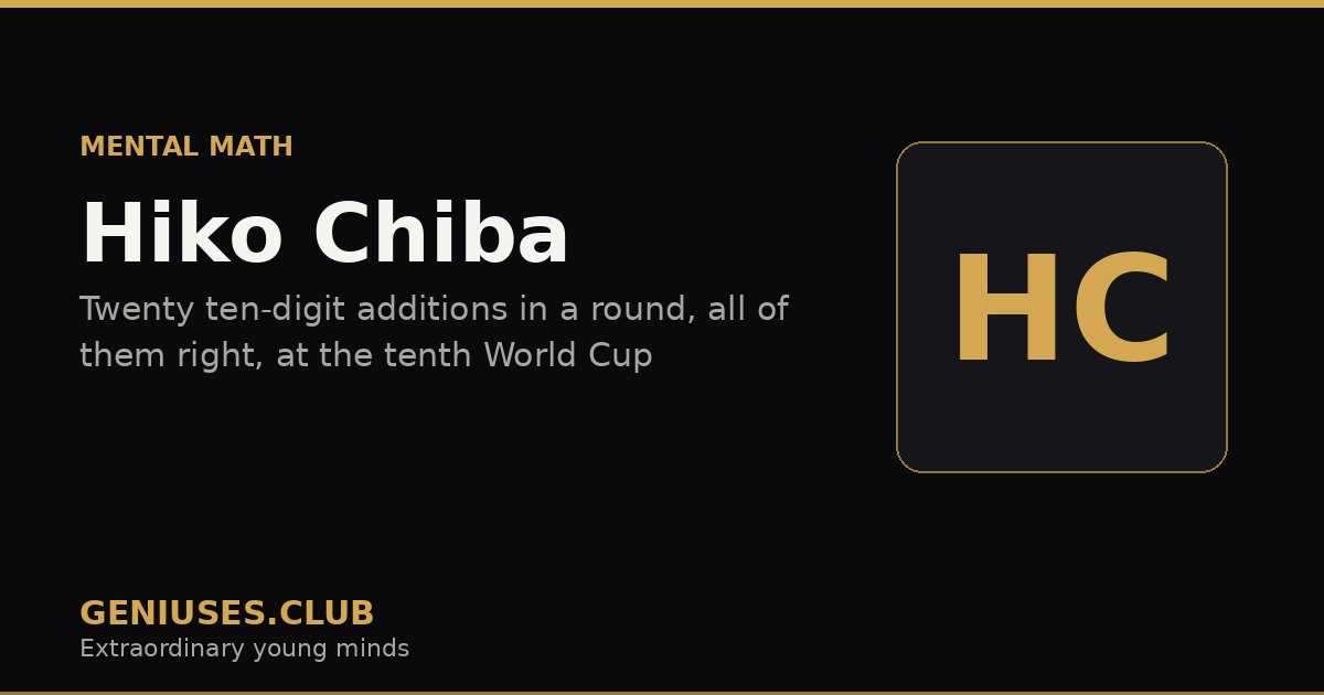 Hiko Chiba