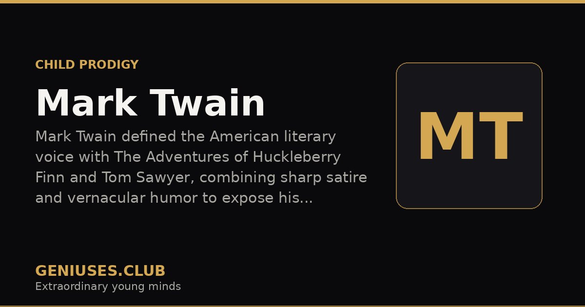 Mark Twain