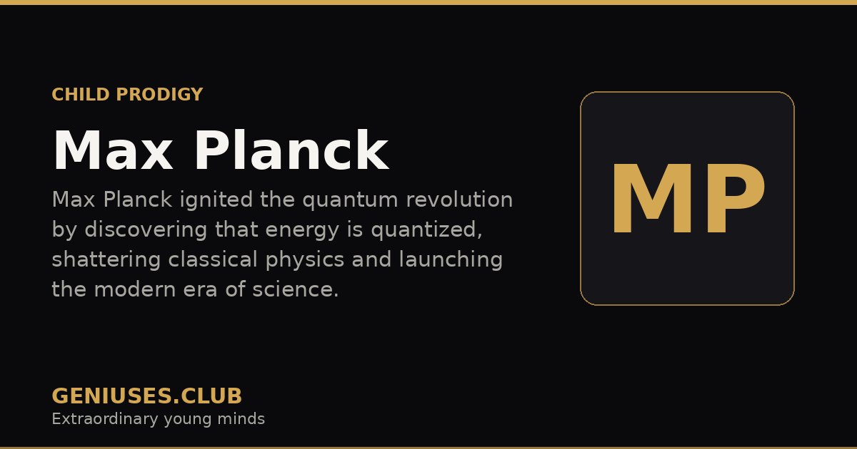 Max Planck