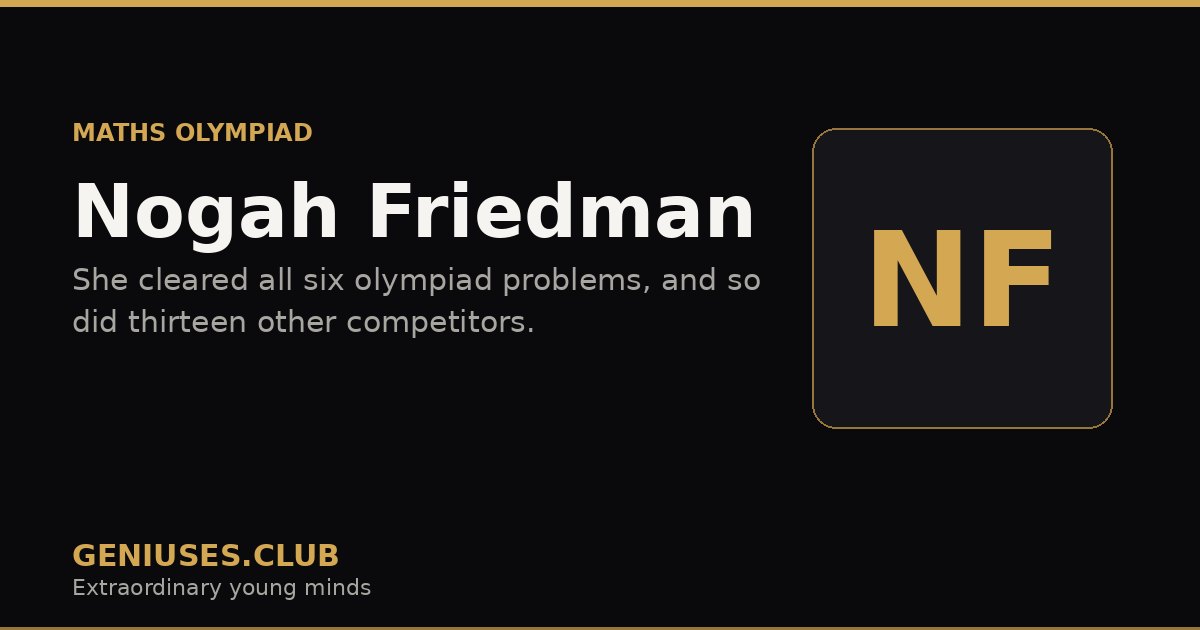 Nogah Friedman