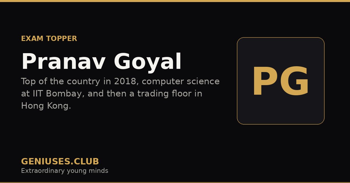 Pranav Goyal