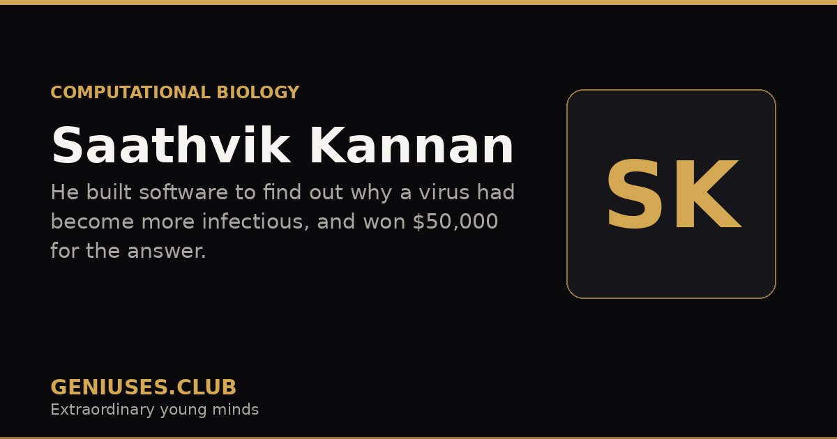Saathvik Kannan