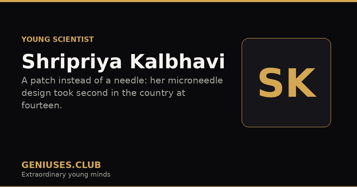 Shripriya Kalbhavi