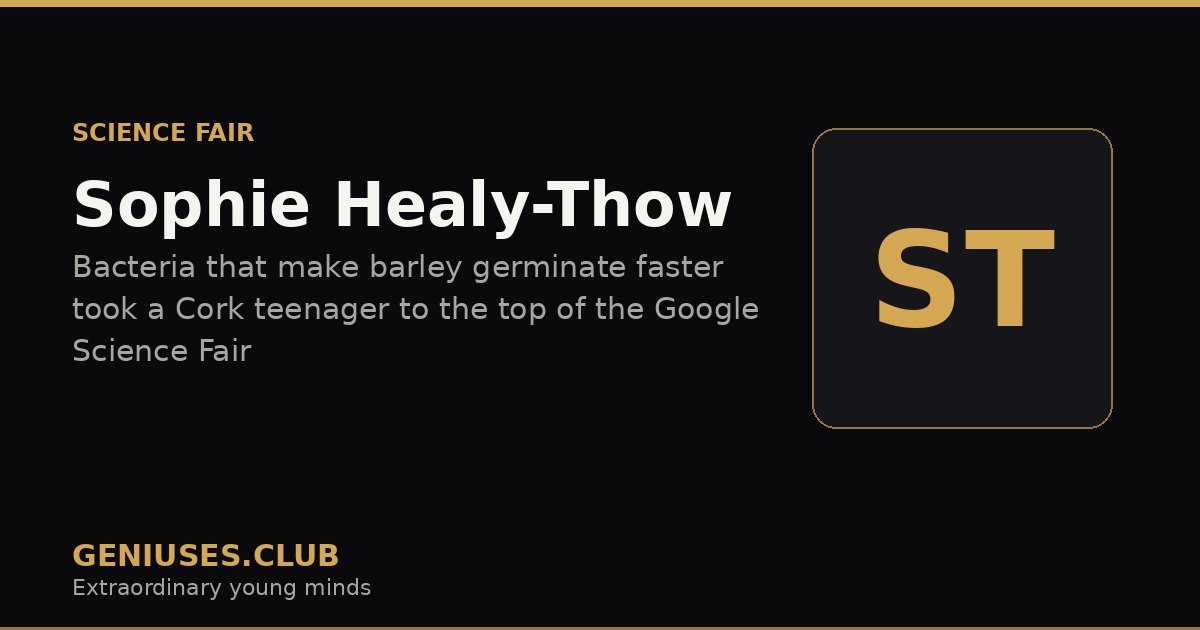 Sophie Healy-Thow