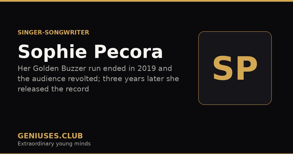 Sophie Pecora
