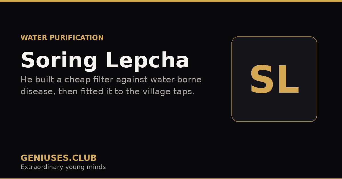 Soring Lepcha