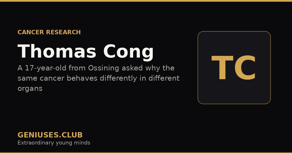 Thomas Cong