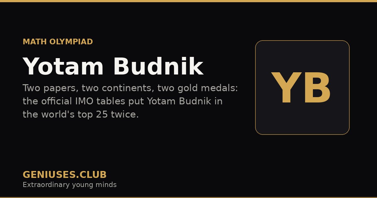 Yotam Budnik