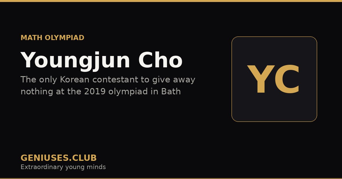 Youngjun Cho
