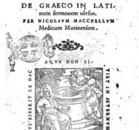 Razæ Libellus de peste de Græco in Latinum sermonem uersus