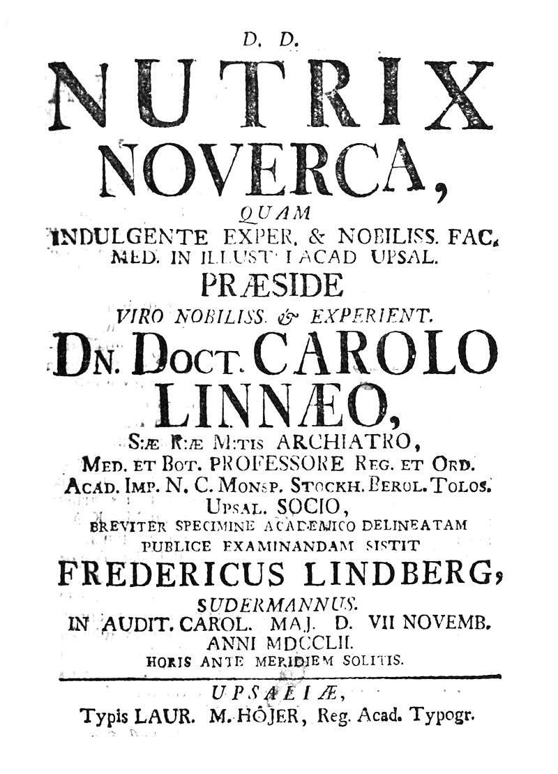 Cover of Nutrix Noverca (1752)