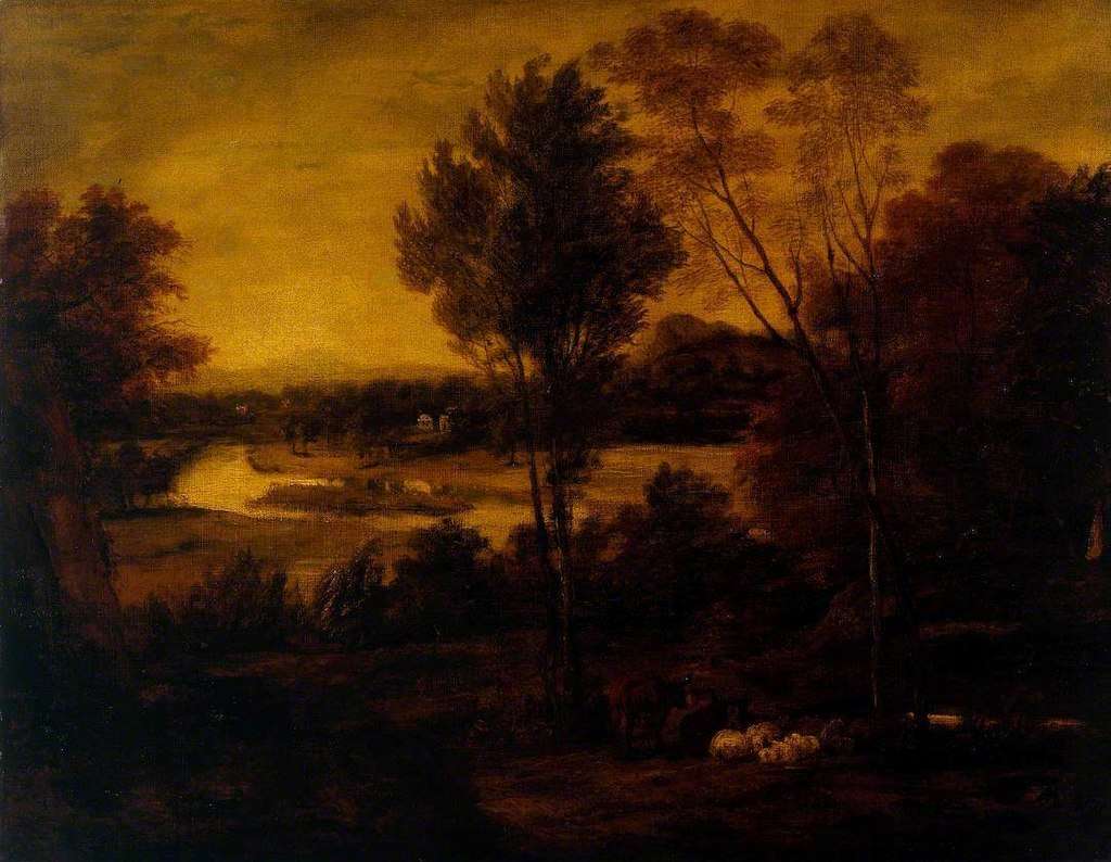 The Thames from Richmond Hill (1788)