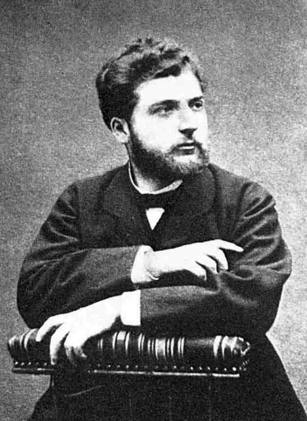 Georges Bizet photographed in about 1860