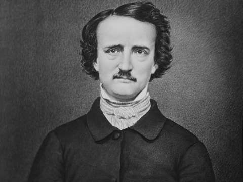 Poe, in a modern retouched version of the 