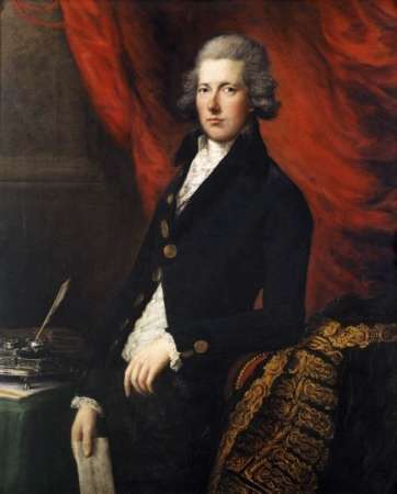 Portrait of Pitt, attributed to Gainsborough Dupont (1792)