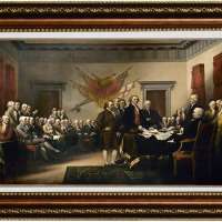 The Declaration of Independence by John Trumbull Oil Painting