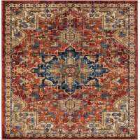 Red Oriental 5x7 Area Rug