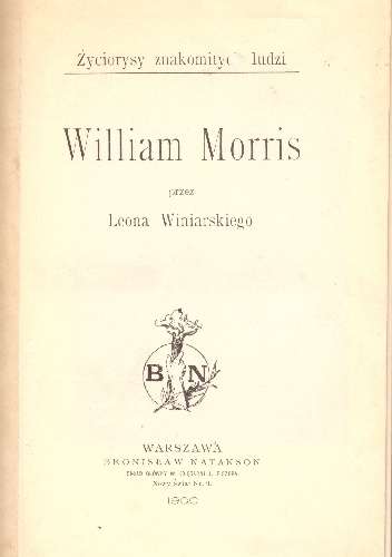 Cover of William Morris