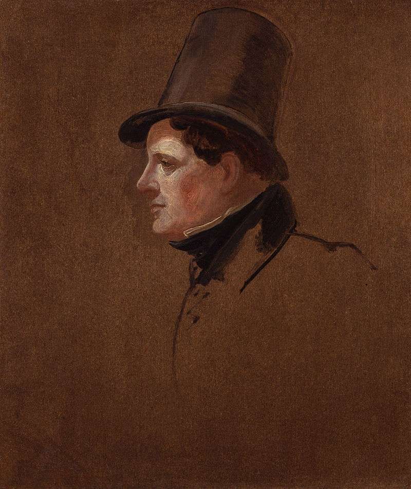 1834 portrait of Daniel O'Connell by George Hayter