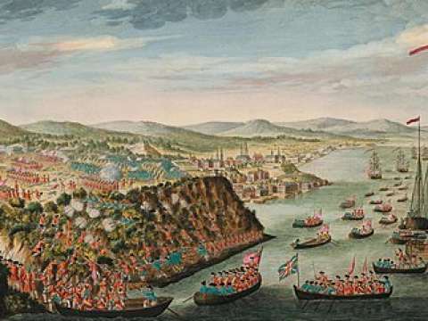 James Wolfe's victory at the Battle of Quebec in 1759