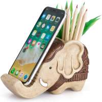 Elephant Pencil Holder and Phone Stand