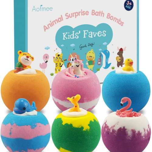 Aofmee Bath Bombs for Kids