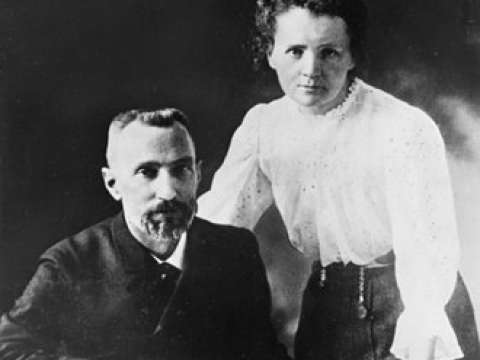 Pierre and Marie Curie, c. 1903