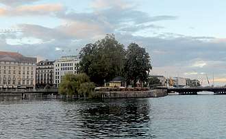 Île Rousseau, Geneva
