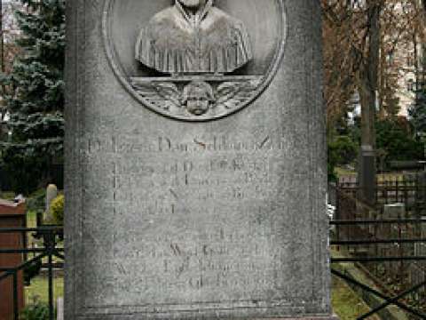 His grave in Berlin