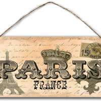 Paris France Sign