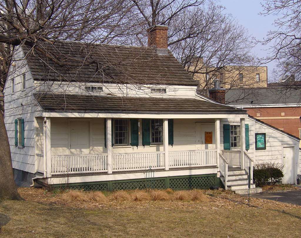 Cottage in Fordham (now the Bronx) where Poe spent his last years